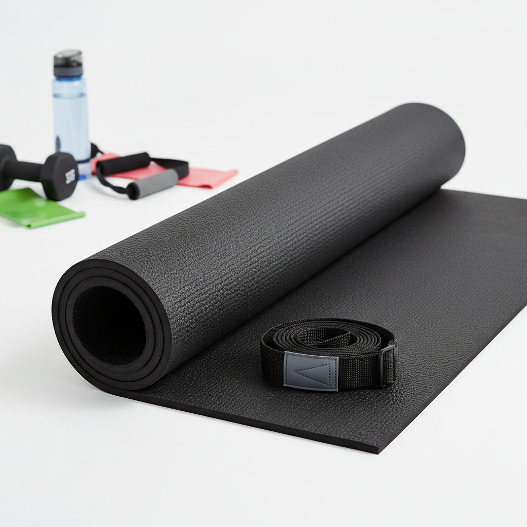 Esterilla de yoga y fitness premium antideslizante NBR